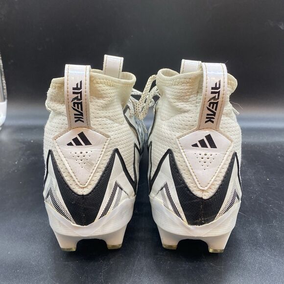 Adidas Freak 23 football cleats Mens Size 14 ID6868 white black EUC - Picture 4 of 7